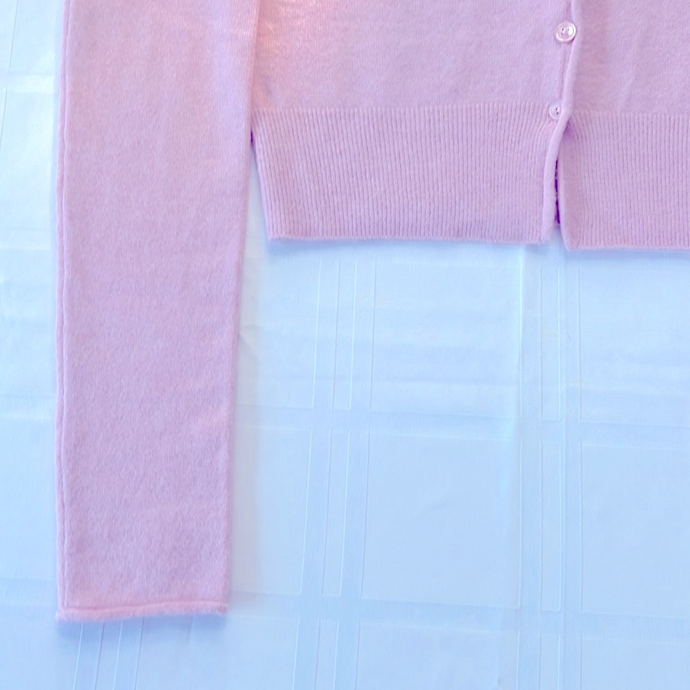 💕Aritzia-Wilfred Santorini Cropped Cardigan,S. New With Tags! Sold Out Color 🌸 - Picture 4 of 16